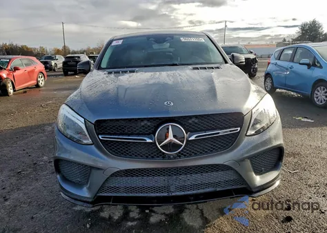 2019 Mercedes-Benz Gle Coupe 43 Amg z USA, uszkodzony, nr VIN 4JGED6EB5KA131358